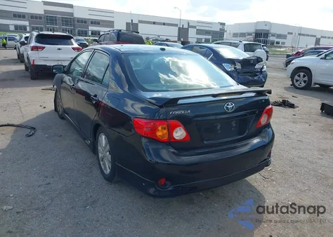 2009 Toyota Corolla S from USA, damaged, VIN 2T1BU40E99C125016